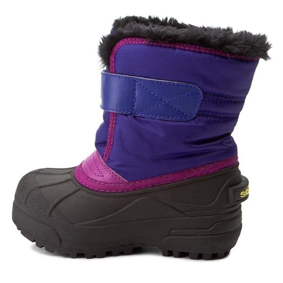 Sorel Toddler Boys Girls COMMANDER Snow Boot Winter Plush Furry Bright P… - Picture 5 of 12